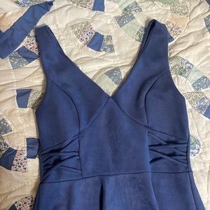Ble v-neck Dress